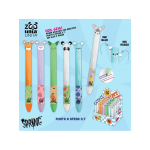 PENNA BICOLORE CON ORECCHIE TINTA UNITA FRUIT COLLECTION 