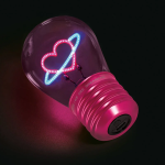 LAMPADA DA TAVOLO LEGAMI A FORMA DI LAMPADINA - BULB FICTION 