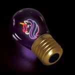 LAMPADA DA TAVOLO LEGAMI A FORMA DI LAMPADINA - BULB FICTION 