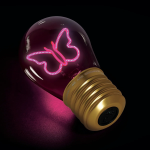LAMPADA DA TAVOLO LEGAMI A FORMA DI LAMPADINA - BULB FICTION 