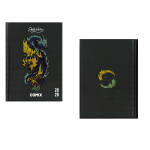 DIARIO 16 MESI STANDARD 2025/2026 LIMITED EDITION COMIX DOLLY NOIRE - DRAGO