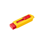 GOMMA CON CURSORE DI SCORRIMENTO STAEDTLER - GIALLO/ROSSO