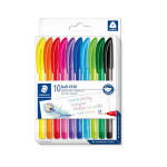 SET 10 PENNE CON TAPPO BALL 4320 STAEDTLER