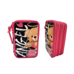 ASTUCCIO 3 ZIP TINTA UNITA YOUNG - ANGEL