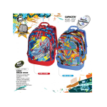 ZAINO 3 SCOMPARTI TINTA UNITA DREAM CROSS - SHARK