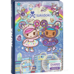 DIARIO IMBOTTITO DATATO 2025/2026 TOKIDOKI - VIOLA 