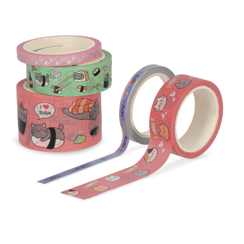 TAPE BY TAPE - SET 5 NASTRI ADESIVI DI CARTA LEGAMI
