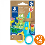 FORBICI CON LAME IN PLASTICA STAEDTLER 12 CM NORIS JUNIOR - ANNI 2+