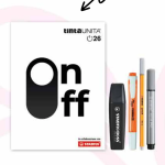 DIARIO STANDARD TINTA UNITA + STABILO 2025/2026 - CON ASTUCCIO E ACCESSORI - ON/OFF