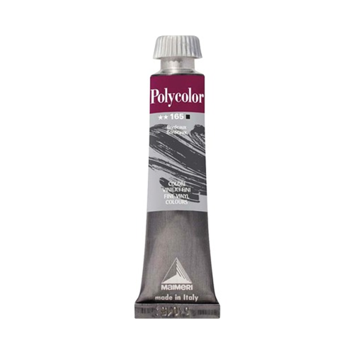 MAIMERI ACRILICO POLYCOLOR colori vinilici fini 20ml n 165 BORDEAUX