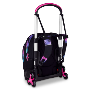 ZAINO TROLLEY SEVEN FLEX 3 RUOTE - WRITE DOWN ROSA