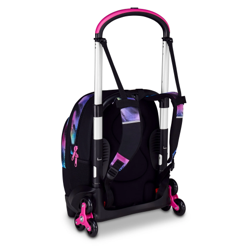 ZAINO TROLLEY SEVEN FLEX 3 RUOTE - WRITE DOWN ROSA
