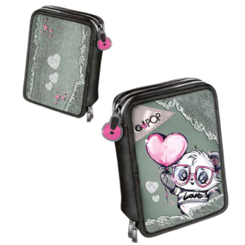 ASTUCCIO TRIPLO GOPOP - TRE SCOMPARTI 