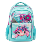 ZAINO SCUOLA ESTENSIBILE 3 SCOMPARTI GO POP - TURTLE BLOOM