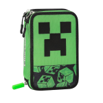 ASTUCCIO 3 ZIP CORREDO MINECRAFT PIXEL