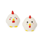 SET SALE E PEPE IN CERAMICA- HEN COUPLE