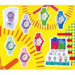OROLOGIO ANALOGICO IN SILICONE TINTA UNITA FUNNY WATCH - 6 COLORI
