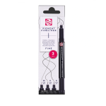 SET 3 PENNARELLI PIGMENT FINELINER TALENS - FINE