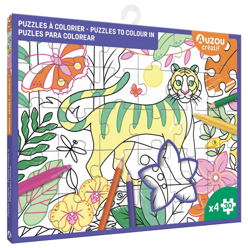 PUZZLE DA COLORARE    - CREATIVAMENTE