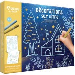 DECORAZIONI NATALIZIE PER FINESTRE CREATIVAMENTE