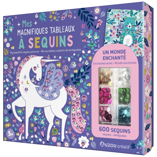 KIT DECORAZIONE CON PAILLETTES CRAETIVAMENTE 