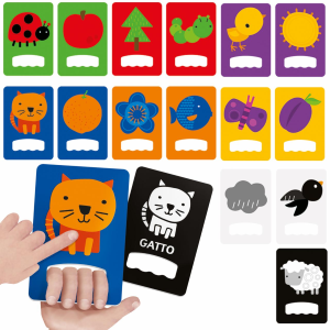 FLASHCARDS BABY TATTILI A CONTRASTO HEADU - 0-3 ANNI 