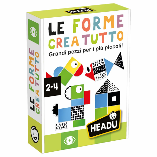 LE FORME CREA TUTTO HEADU - 2-4 ANNI
