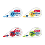 CORRETTORE A NASTRO TIPPEX - MINI POCKET MOUSE 4 COLORI - 6 METRI