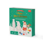 KIT DECORAZIONE FIGURINE DI NATALE LEGAMI - PAINT YOUR CHRISTMAS