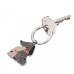 PORTACHIAVI  CANE CON CUCCIOLO