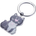 PORTACHIAVI METALLO CAT & KITTY 