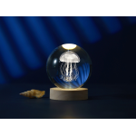 LAMPADA DA TAVOLO A SFERA MEDIA LED ITOTAL - CRYSTAL BALL