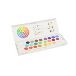 SCATOLA MAGNETICA ACQUERELLI TINTA UNITA CONF.24 PEZZI