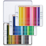MATITE COLORATE STAEDTLER ALTA QUALITÀ- CONF. IN METALLO 72  PEZZI
