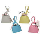 PORTACHIAVI MINI BOWLING BAG SIMIL PELLE KIKAMIA