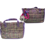 BORSA KIKAMIA MULTICOLPR ROSA   E  TRACOLLA 