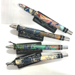 PENNA A SFERA HALTADEFINIZIONE CON OPERE D'ARTE - 4 VARIANTI