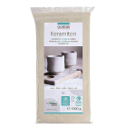 ARGILLA PER MODELLARE KERAMITON 1 KG - BIANCA