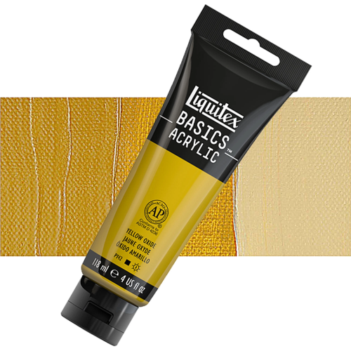 ACRILICI LIQUITEX BASICS 118 ML - 416 YELLOW OXIDE