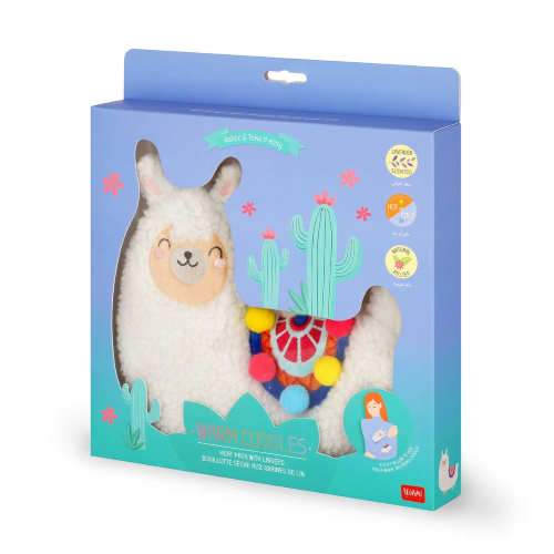 CUSCINO TERMICO CON SEMI DI LINO - WARM CUDDLES LEGAMI - LAMA