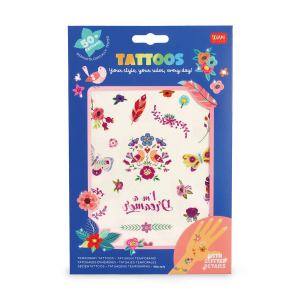 TATUAGGI TEMPORANEI LEGAMI - TATTOOS FLOWERS