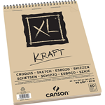 SKETCHBOOK CANSON KRAFT - A4 - 21X29,7 CM - SPIRALATO DA SCHIZZO