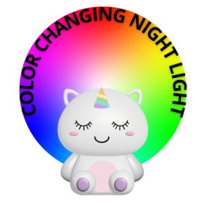 LUCE NOTTURNA IN SILICONE SOFT GLOW CAMBIACOLORE - ITOTAL