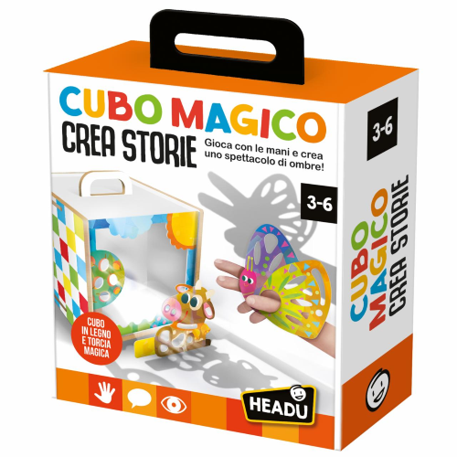 CUBO MAGICO CREA STORIE HEADU - 3-6 ANNI
