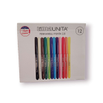PENNARELLI PUNTA 2.8 TINTA UNITA - 12 PEZZI