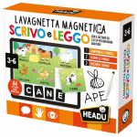 LAVAGNETTA MAGNETICA SCRIVO&LEGGO HEADU METODO 3 STEP - 3-6 ANNI