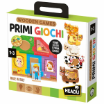 PRIMI GIOCHI IN LEGNO HEADU WOODEN GAMES - 1-3 ANNI