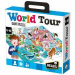WORLD TOUR HEADU PUZZLE GIGANTE - 5-10 ANNI