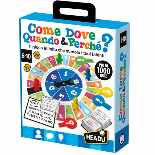 COME, DOVE, QUANDO E PERCHÈ? HEADU - 6-10 ANNI