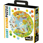 PUZZLE GIGANTE CIRCOLARE HEADU - THE SEASONS - 3+